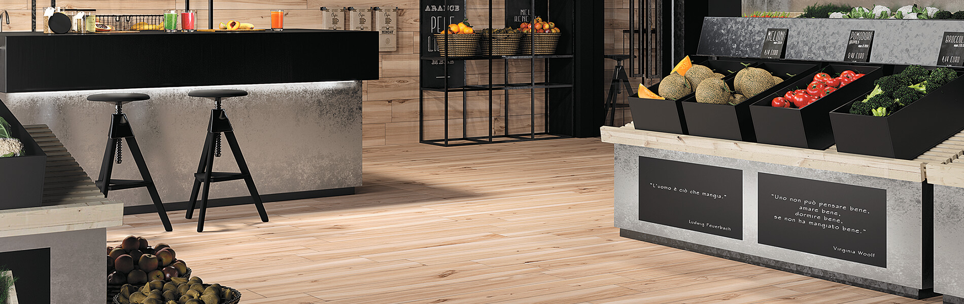 Koru Wood-Look Porcelain Floor Tile