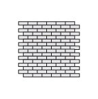 0.5x2 brick Mosaic by . 