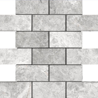 2x4 Brick Mosaic (available polished or honed)