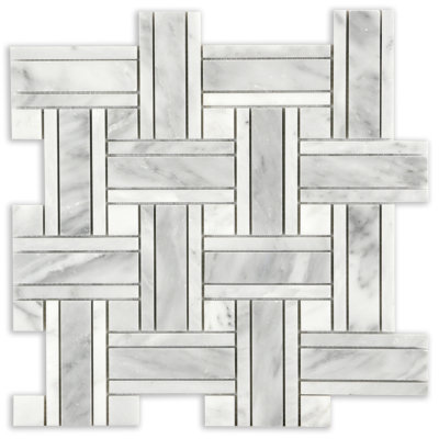 Polished Tri-Weave Mosaic