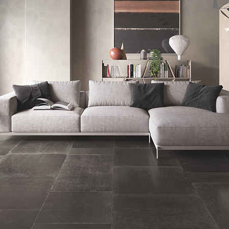 L'H Lacca Caffe Porcelain Floor Tile