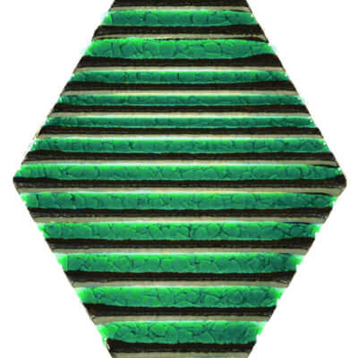 Turquesa Rombo Linear Top Decor