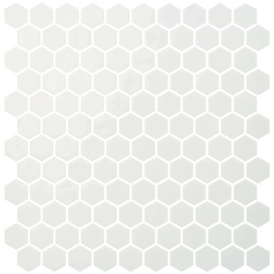 Hexagon Natureglass White Matte
